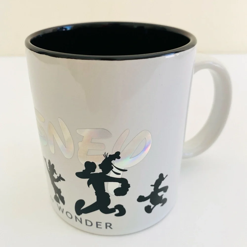 DISNEY 100 Years Of Wonder Pocelain Mug Collectible Gift Fan